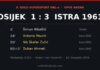Osijek – Istra 1:3: Opus arena okrenuta u 48 minuta, a Hajduk je sam na vrhu HNL-a Grafika: Osijek – Istra 1961 1:3, strijelci i podaci s utakmice 9. kola HNL-a na Opus areni