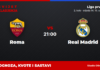 Roma – Real Madrid prognoza i tip: Liga prvaka, srijeda u 21:00 Roma – Real Madrid, Liga prvaka, 2. kolo: prognoza i kvote