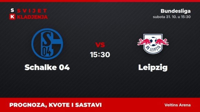 Schalke 04 – Leipzig prognoza i tip: pobjeda gostiju, subota u 15:30