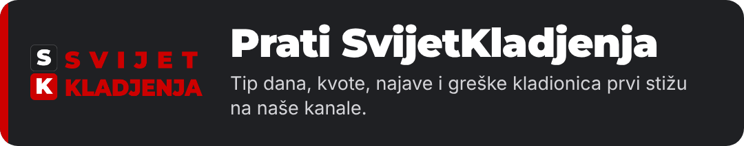 Prati SvijetKladjenja na društvenim mrežama