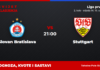 Slovan Bratislava – Stuttgart prognoza i tip: Liga prvaka, srijeda u 21:00 Slovan Bratislava – Stuttgart, Liga prvaka, 2. kolo: prognoza i kvote