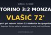 Vlašić prekinuo post nakon 11 utakmica: gol u 72. minuti odlučio Torino – Monza 3:2 Grafika: Nikola Vlašić zabio u 72. minuti za Torino 3:2 Monza, prvi gol sezone